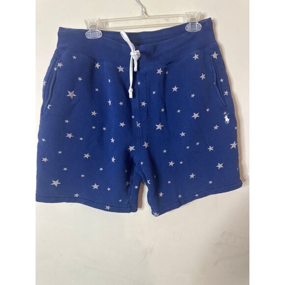 Polo Ralph Lauren Denim & Supply men's star-patterned athletic shorts L A - Picture 1 of 5